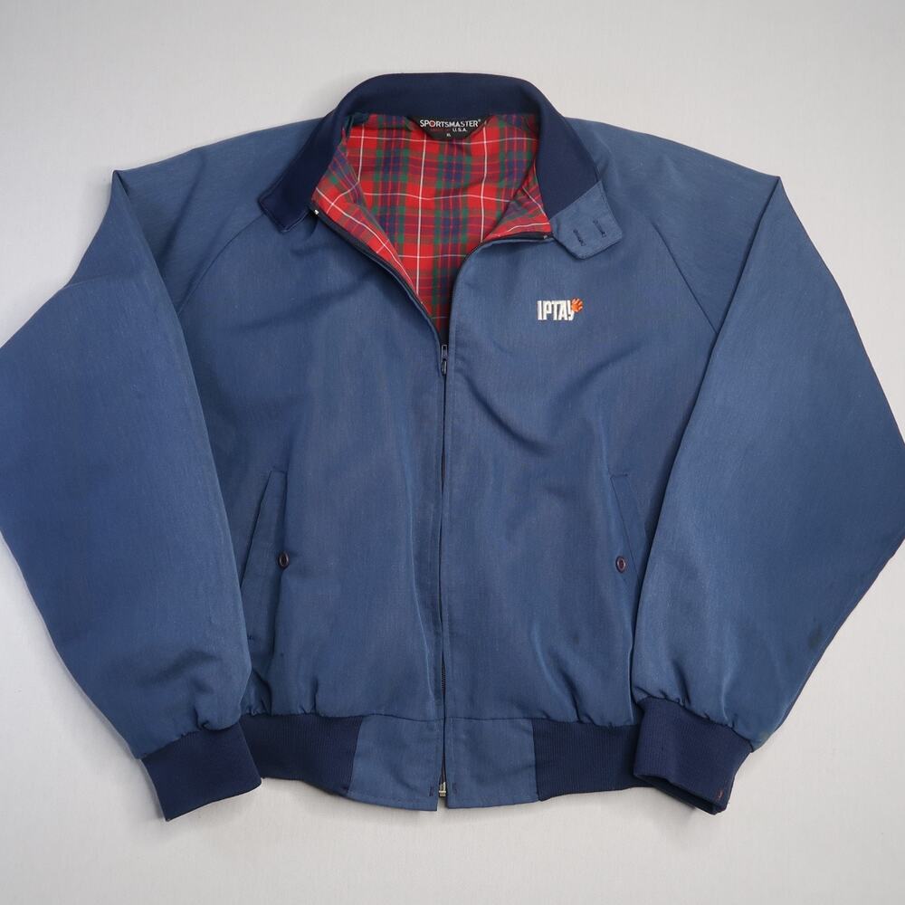 VTG Clemson IPTAY Sportsmaster Jacket Made In USA Flannel Lined Bomber Jacket XL